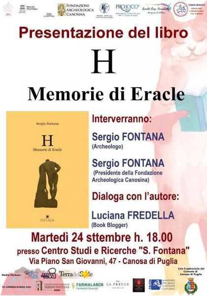 Presentazione del libro "H - Memorie di Eracle"