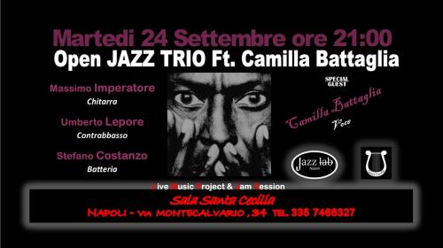 Live Music Jazz Trio ft Camilla Battaglia