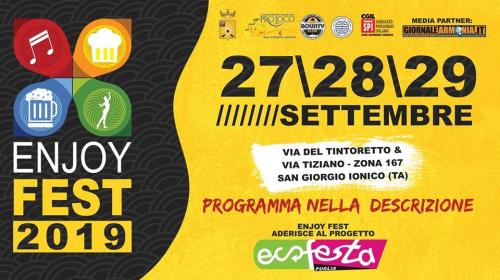 Enjoy Fest, cultura e musica a San Giorgio Ionico