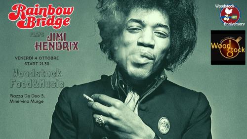 Rainbow Bridge plays Jimi Hendrix live al Woodstock Barfood & Music