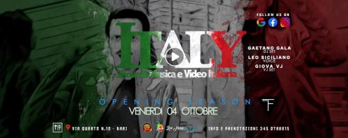 Venerdì 4 Ottobre ITALY - Party italiano [ Opening Party] at Fix it Live (Bari)