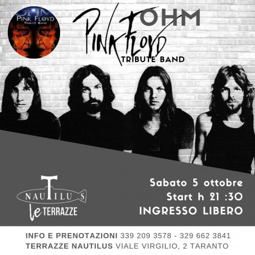 OHM - Pink Floyd tribute band in Concerto