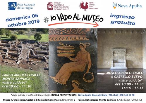 #iovadoalmuseo - Parco Archeologico di Monte Sannace 06 ottobre 2019