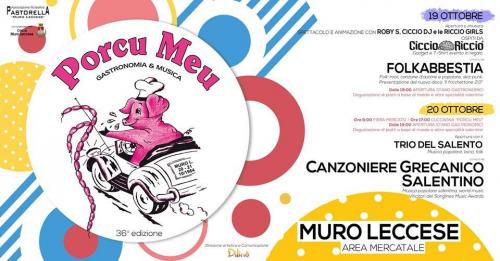 Ricco programma per la festa del "Porco Meu" di Muro Leccese