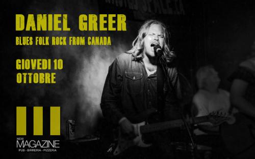 Daniel Greer Blues, Folk, Rock from Canada