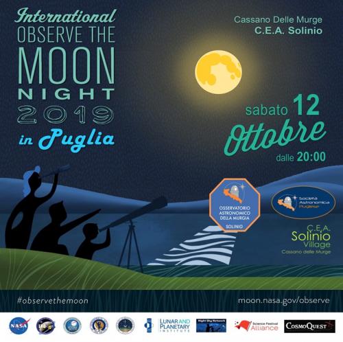 Nasa International Observe the Moon Night 2019