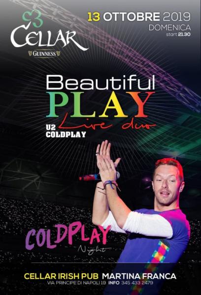 Coldplay Night by Beautiful Play Live Duo