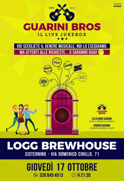 Guarini Bros. LIVE JUKEBOX - The LOGG Sessions 2.0