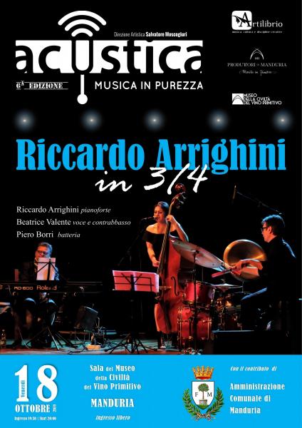 Manduria, Riccardo Arrighini apre un’edizione di Acustica con star mondiali