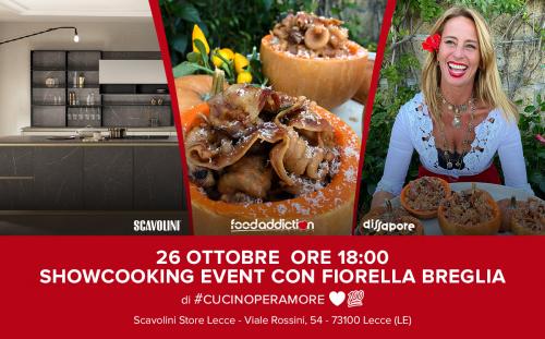Zucca e castagne: show-cooking gratuito d’autunno  con la food artist Fiorella Breglia