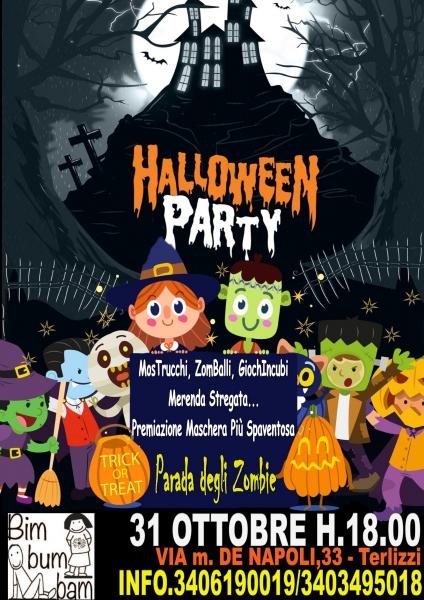 FESTA DI HALLOWEEN e parada degli zombi