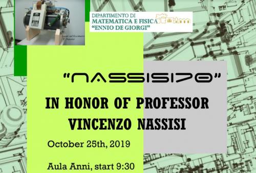Incontro di Studio in Onore del Professor Vincenzo Nassisi