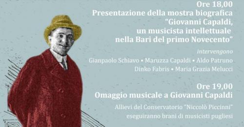Omaggio a Giovanni Capaldi: la mostra a Bari