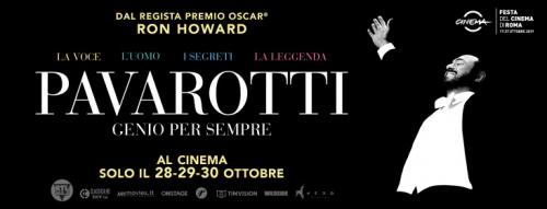PAVAROTTI del regista Premio Oscar® RON HOWARD solo il 28-29-30 ottobre al VIGNOLA di Polignano a Mare