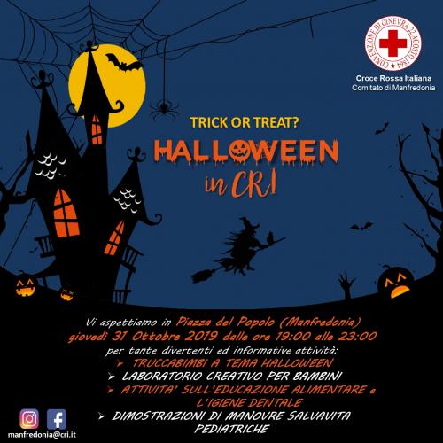 Treak or Treat? Halloween con la Croce Rossa