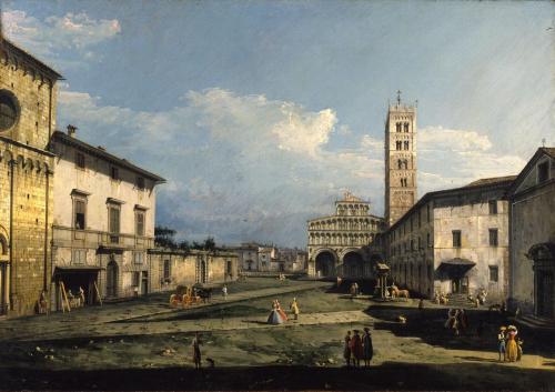 Bernardo Bellotto, 1740 viaggio in Toscana