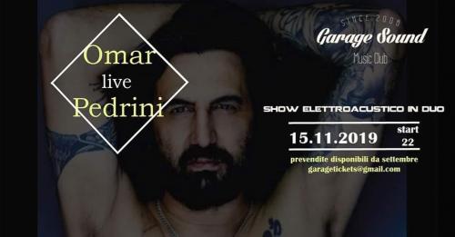 Omar Pedrini live al Garagesound