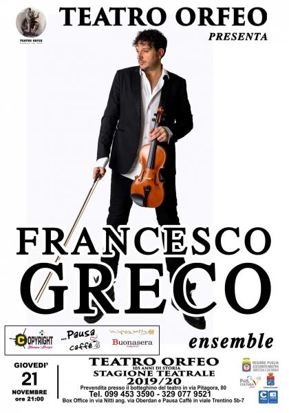 FrancescoGrecoEnsemble Concerto Evento