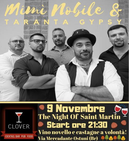 Musica popolare, vino novello e castagne a volontà con Mimì Nobile & Taranta Gypsy per San Martino