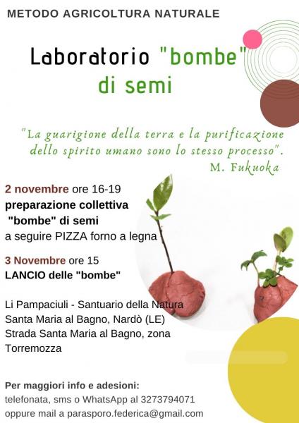 Laboratorio bombe di semi