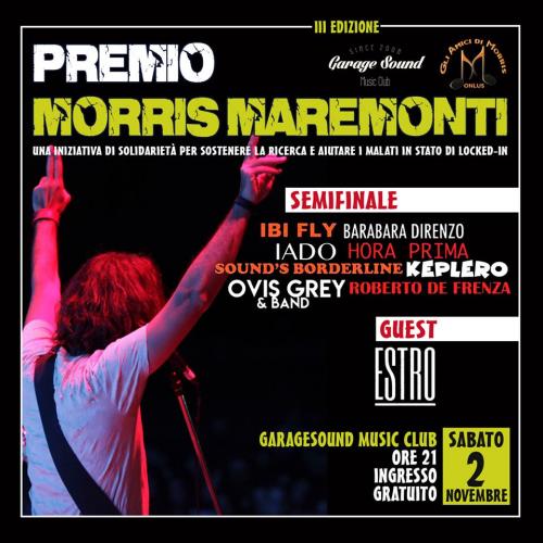 PREMIO MORRIS MAREMONTI – 3^ ed. “LA SEMIFINALE”