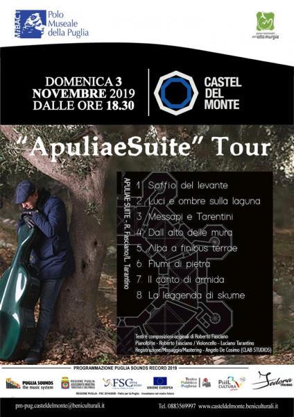 Apuliae Suite: Arriva il progetto discografico inedito di Fasciano e Tarantino, sostenuto da Puglia Sounds