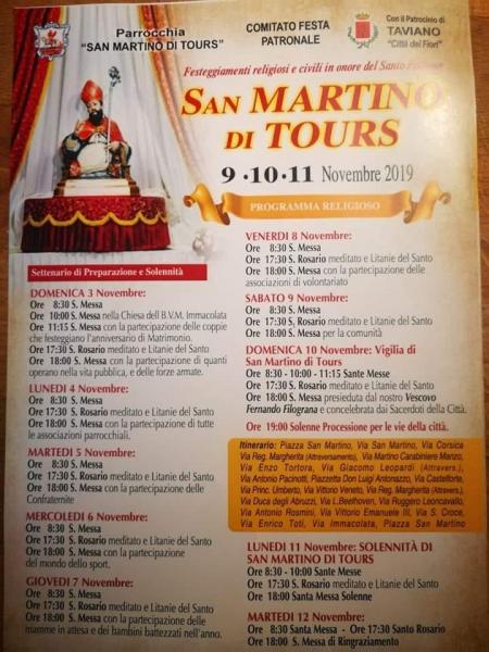 Festa patronale di San Martino di Tours
