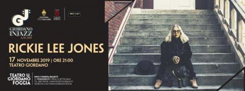 Rickie Lee Jones in concerto a Foggia per "Giordano in Jazz"