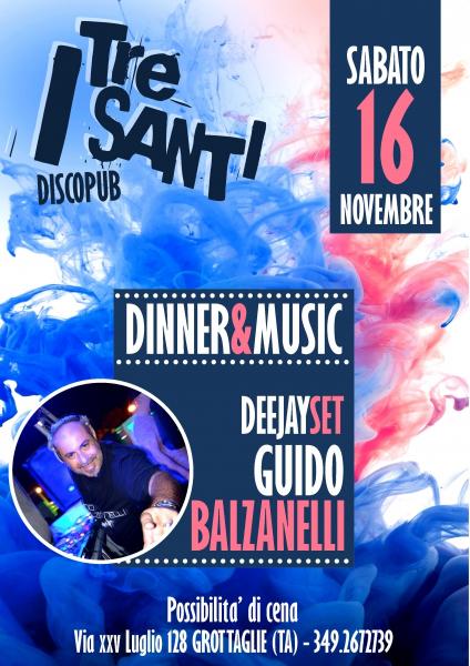 DINNER & MUSIC - deejayset Guido Balzanelli