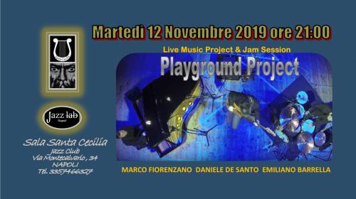 Playground Project Live Jazz Trio & Jam Session