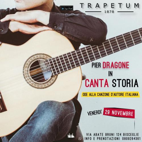 CantaStoria - Pier Dragone live a Bisceglie