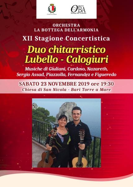 Concerto del Duo Chitarristico Lubello-Calogiuri