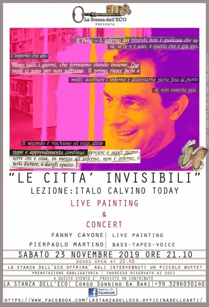 "Le città invisibili "Concert & Live Painting