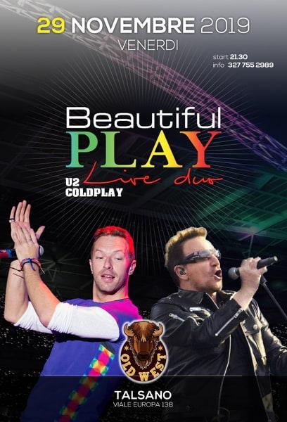 Beautiful Play U2 & Coldplay Live Duo