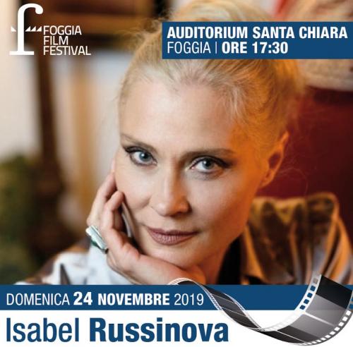 Isabel Russinova apre il Foggia Film Festival