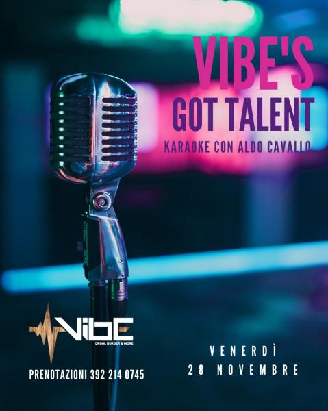 Vibe’s Got Talent - Karaoke con Aldo Cavallo dj