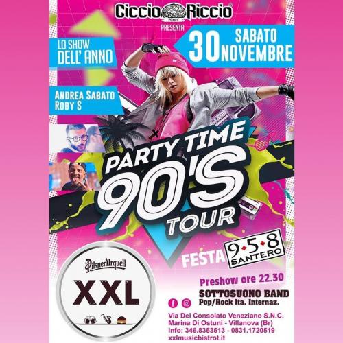 PARTY TIME 90 CICCIO RICCIO @XXL MUSIC BISTROT