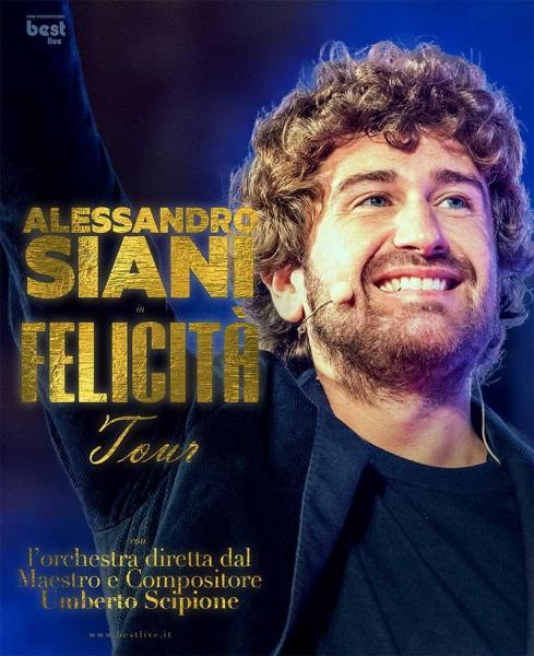 Alessandro Siani in scena a Bari