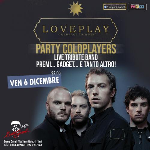 LoVePlaY - Party Coldplayers - live tribute band a Trani