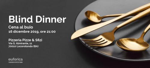 BLIND DINNER: Cena al buio