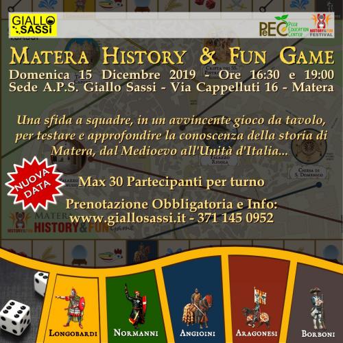 Matera History&Fun Game