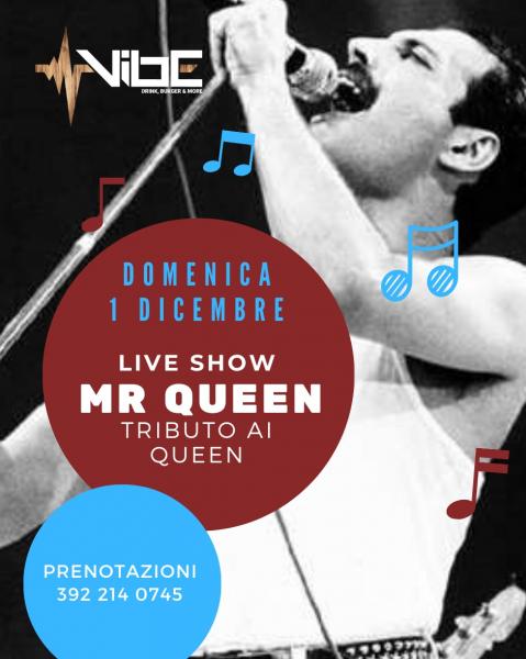 Live show Mr.Queen - tribute band dei Queen