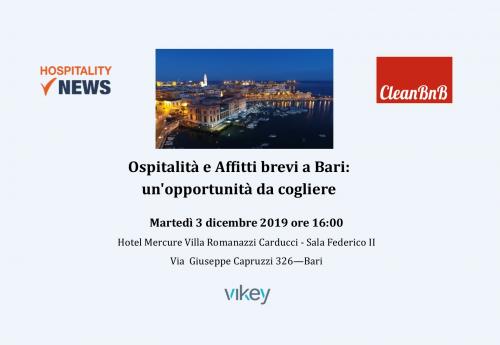 Ospitalità e Affitti brevi a Bari: un'opportunità da cogliere