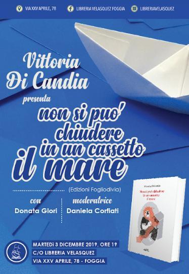 Le poesie di Vittoria Di Candia a Foggia