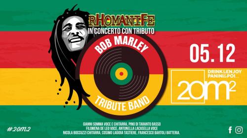 Rhomanife live concert and tribute to Bob Marley