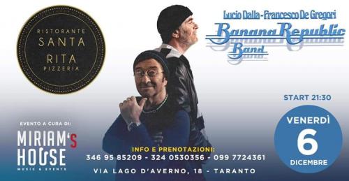 Banana Republic - Tribute Dalla & DeGregori@Risto-Pizza Santa Rita
