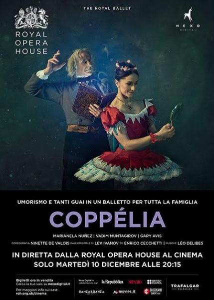 “Coppelia” in Diretta da Londra alla Multisala Paolillo