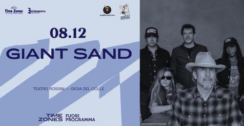 Giant Sand in concerto per Time Zones