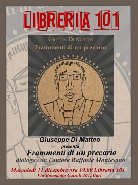 Presentazione del libro "Frammenti di un precario" di Giuseppe Di Matteo