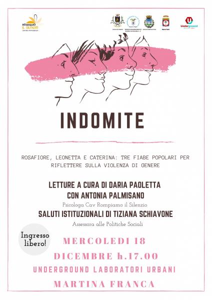 “INDOMITE" | Incontro e letture con Daria Paoletta